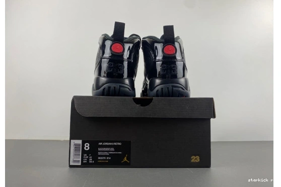 Retro 9 Patent 302370-014 302370-014  Jordan Bred  0918